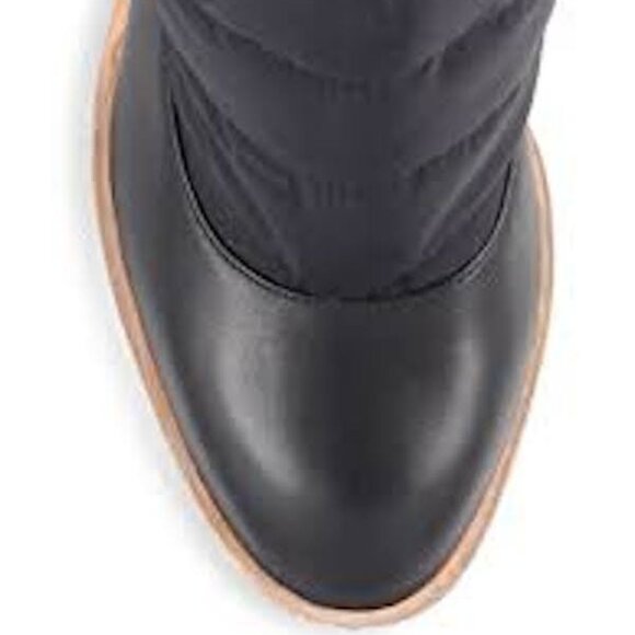 Kate Spade New York Ginnie Faux Fur Pom-Pom Quilted Ankle Boots - Picture 3 of 7